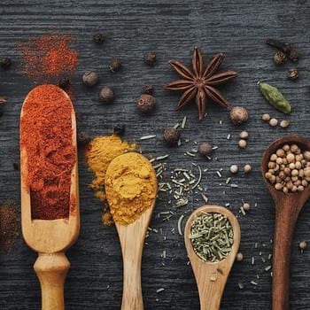 Ayurvedic herbs and spices for health