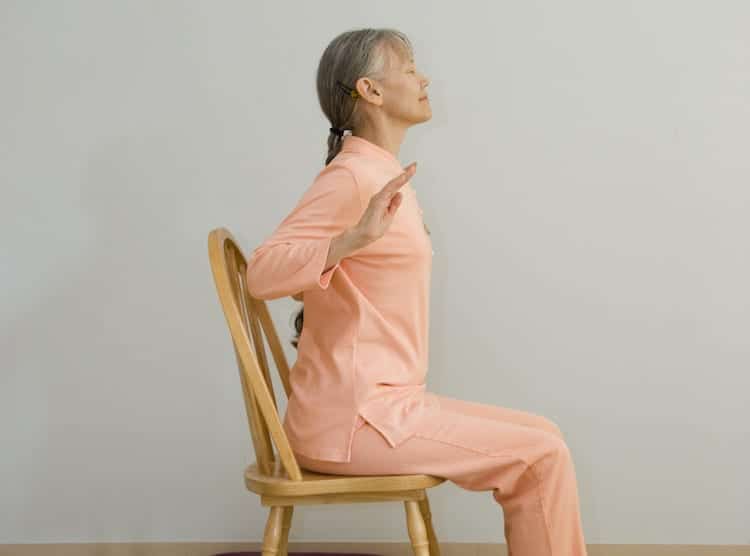 Gentle Chair Yoga Pose